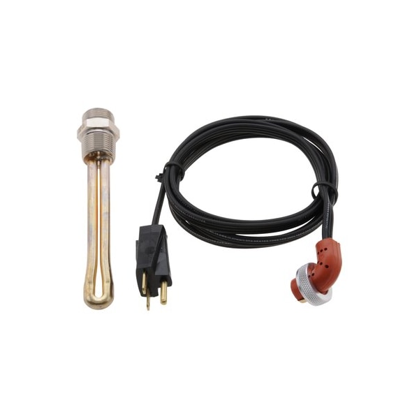 Zerostart Engine Heater 1500W 240V, 3/4in. Npt Caterpillar, Cummins